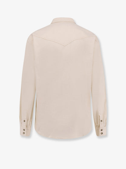 White denim shirt thumbnail