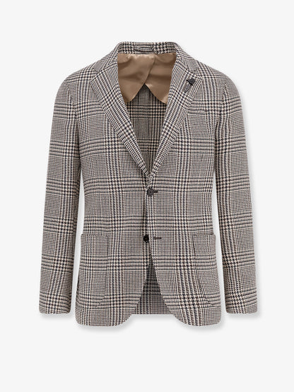 Blazer Madras in misto lana thumbnail