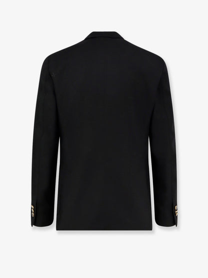 Roma double-breasted wool blazer thumbnail