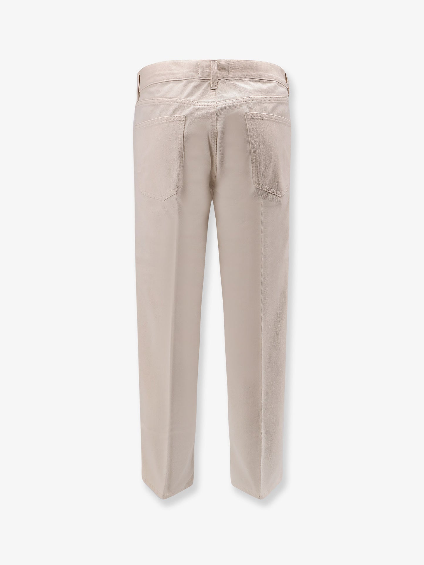 Pantaloni white denim