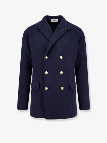 Knitted blazer with iconic brooch thumbnail