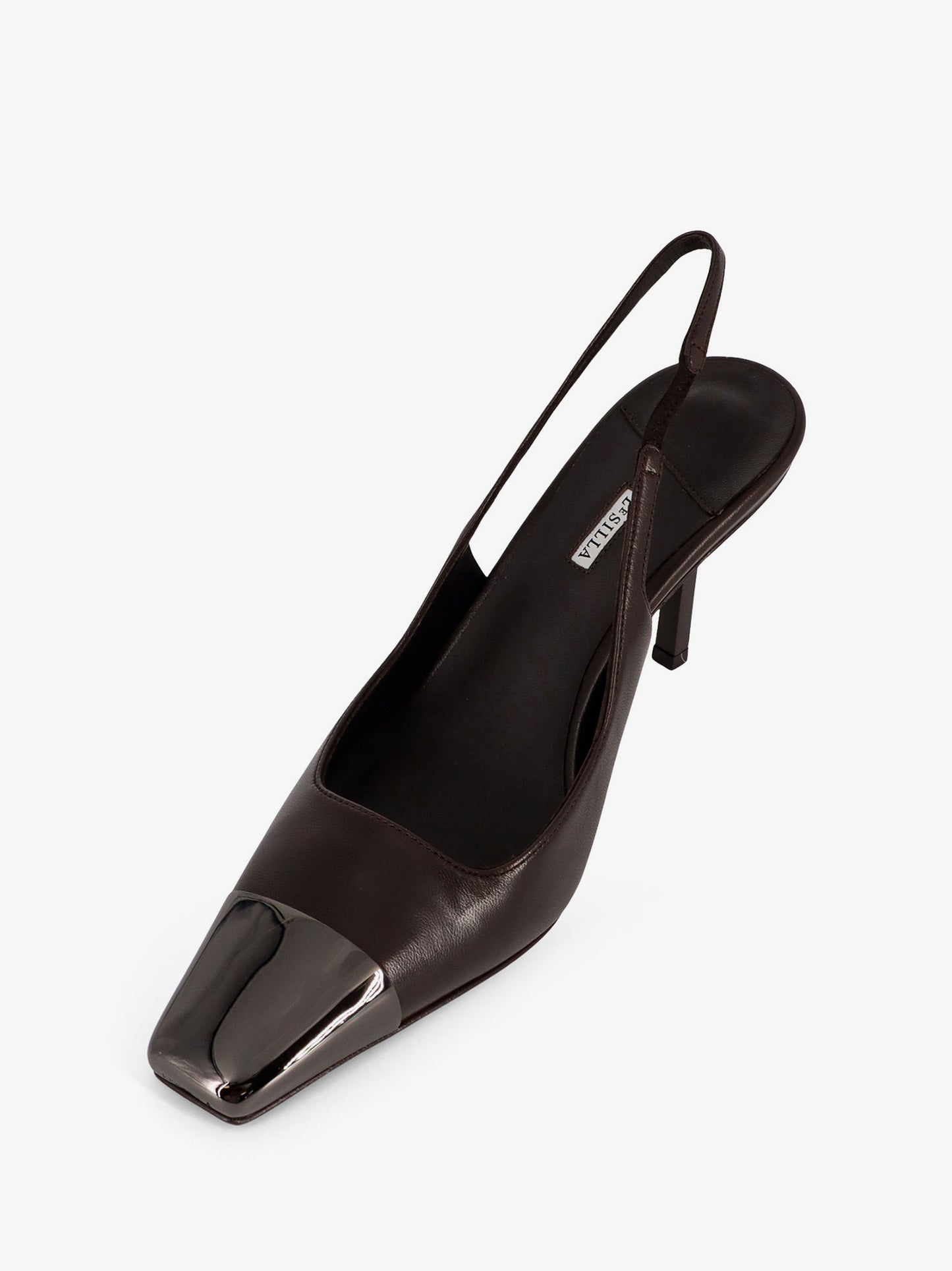 Chanel Andreja Nemesi Sacher leather décolleté