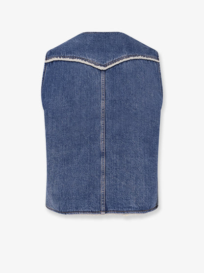 Denim vest with Repreve® lining thumbnail