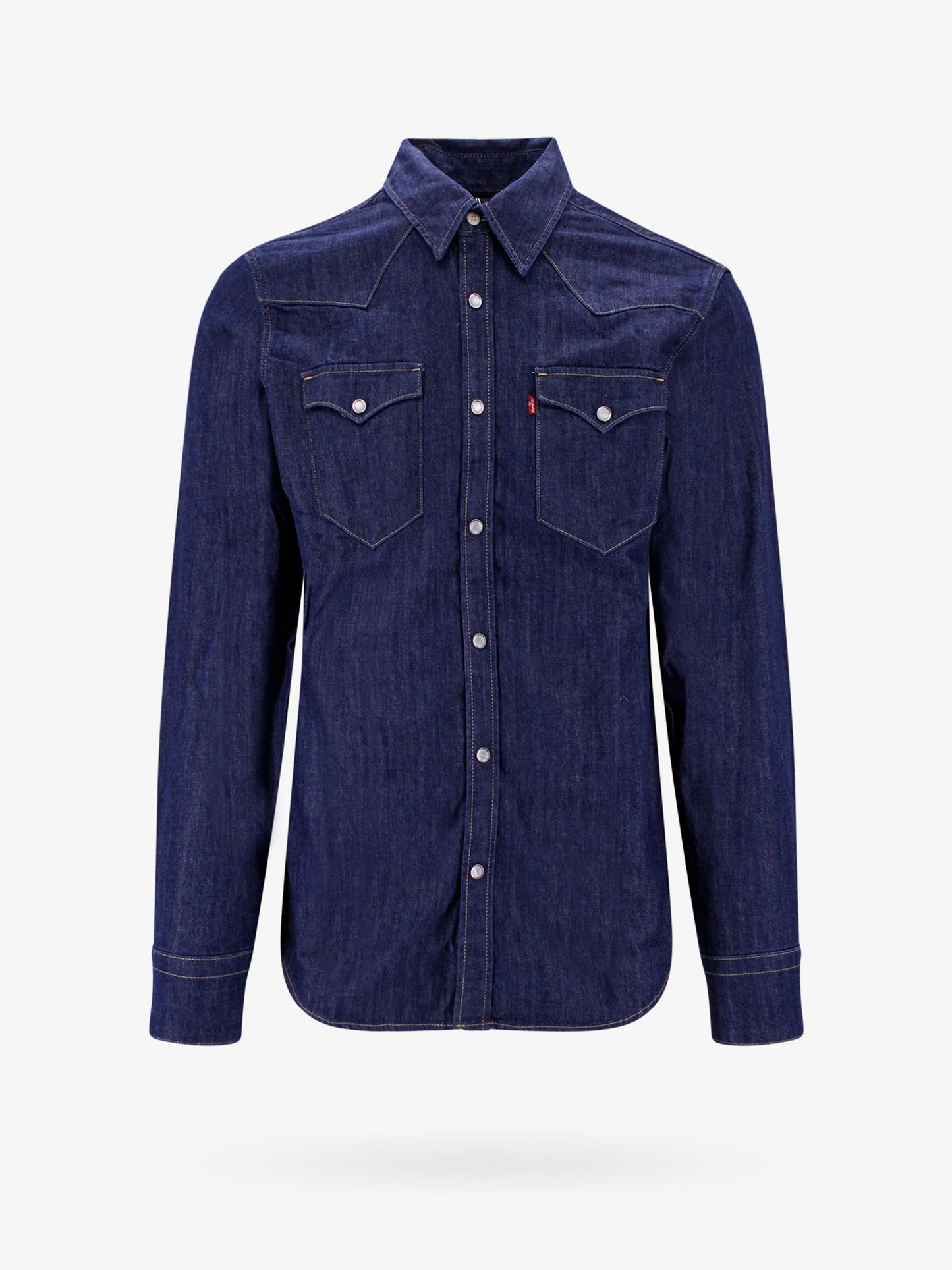 Standard fit cotton shirt