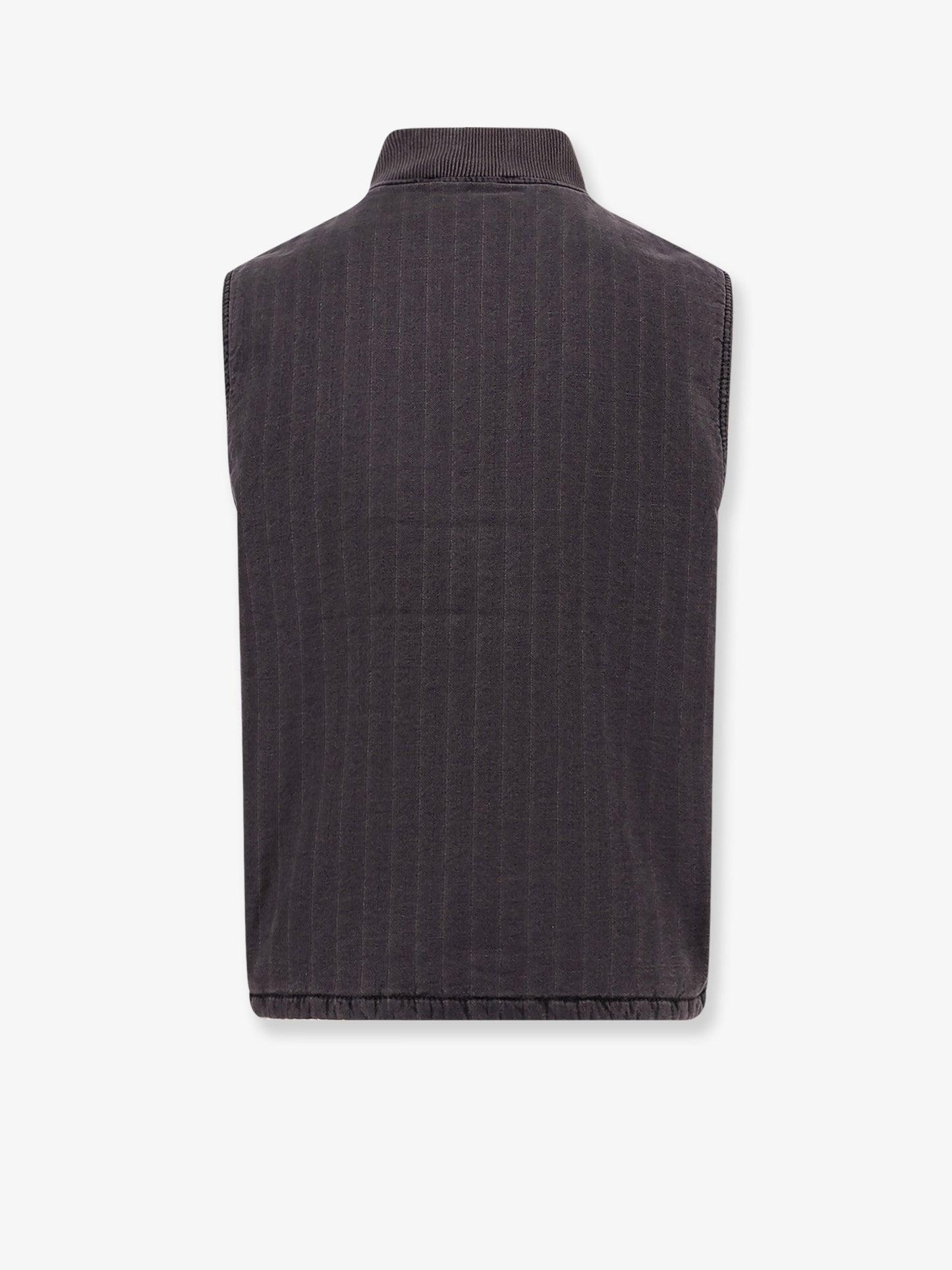 Sleeveless denim jacket