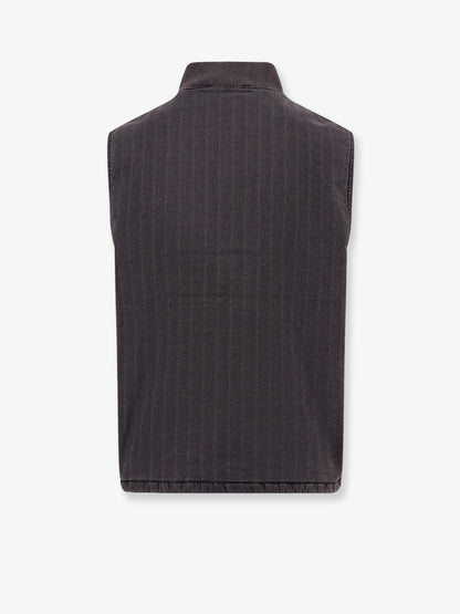 Sleeveless denim jacket thumbnail