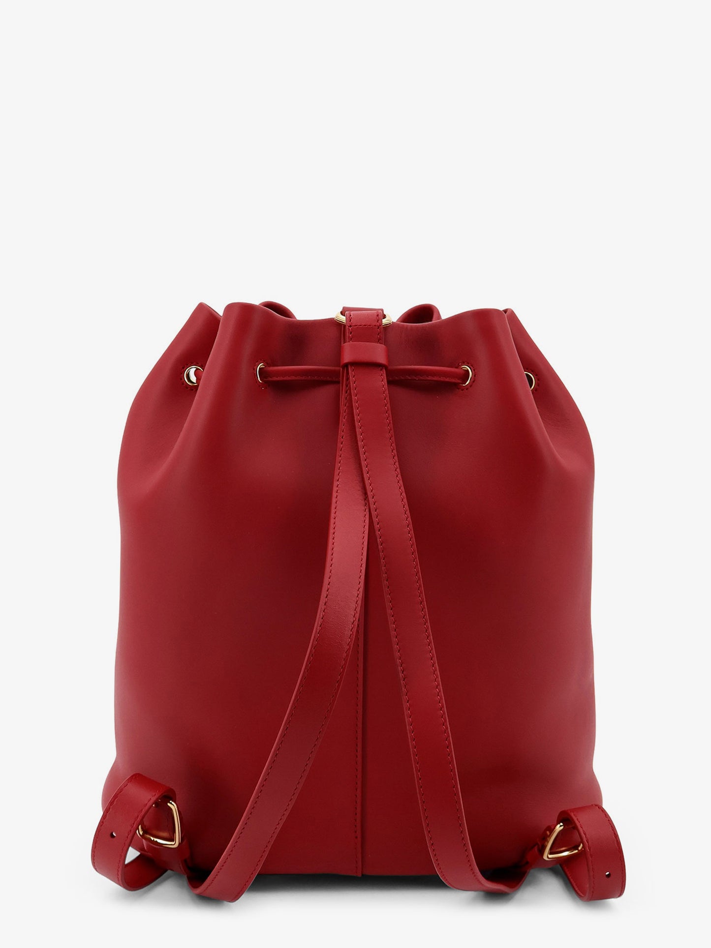 Extra Drawstring L27 leather backpack