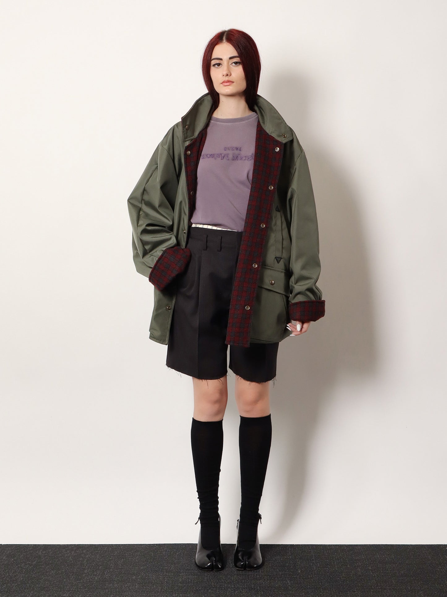 T-shirt in cotone effetto rewashed