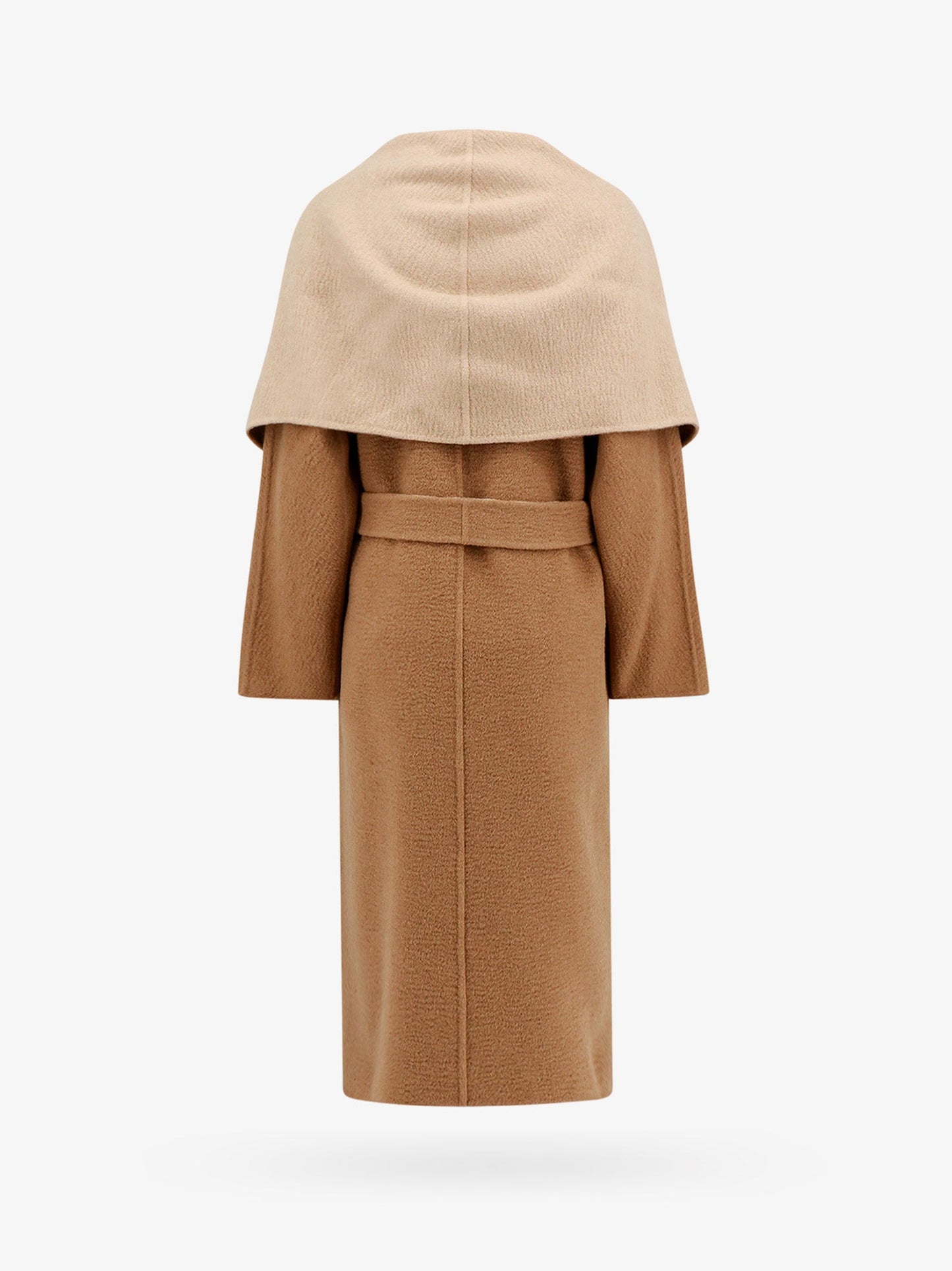 Reversible camel coat