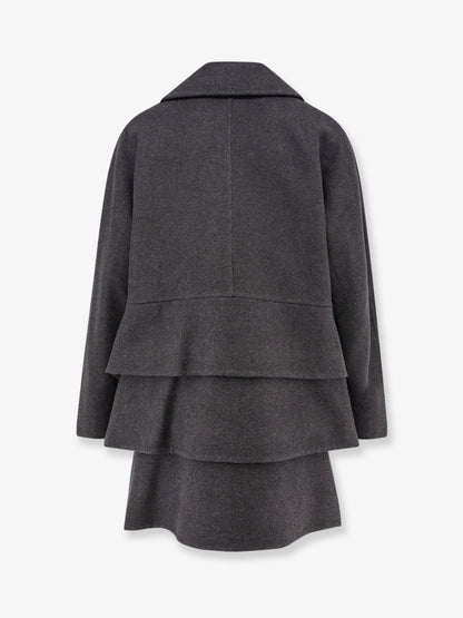 Asturie1234 oversize virgin wool and cashmere coat thumbnail