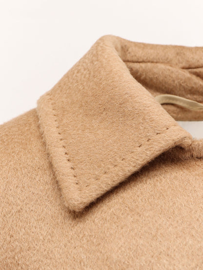 Manuela camel coat thumbnail