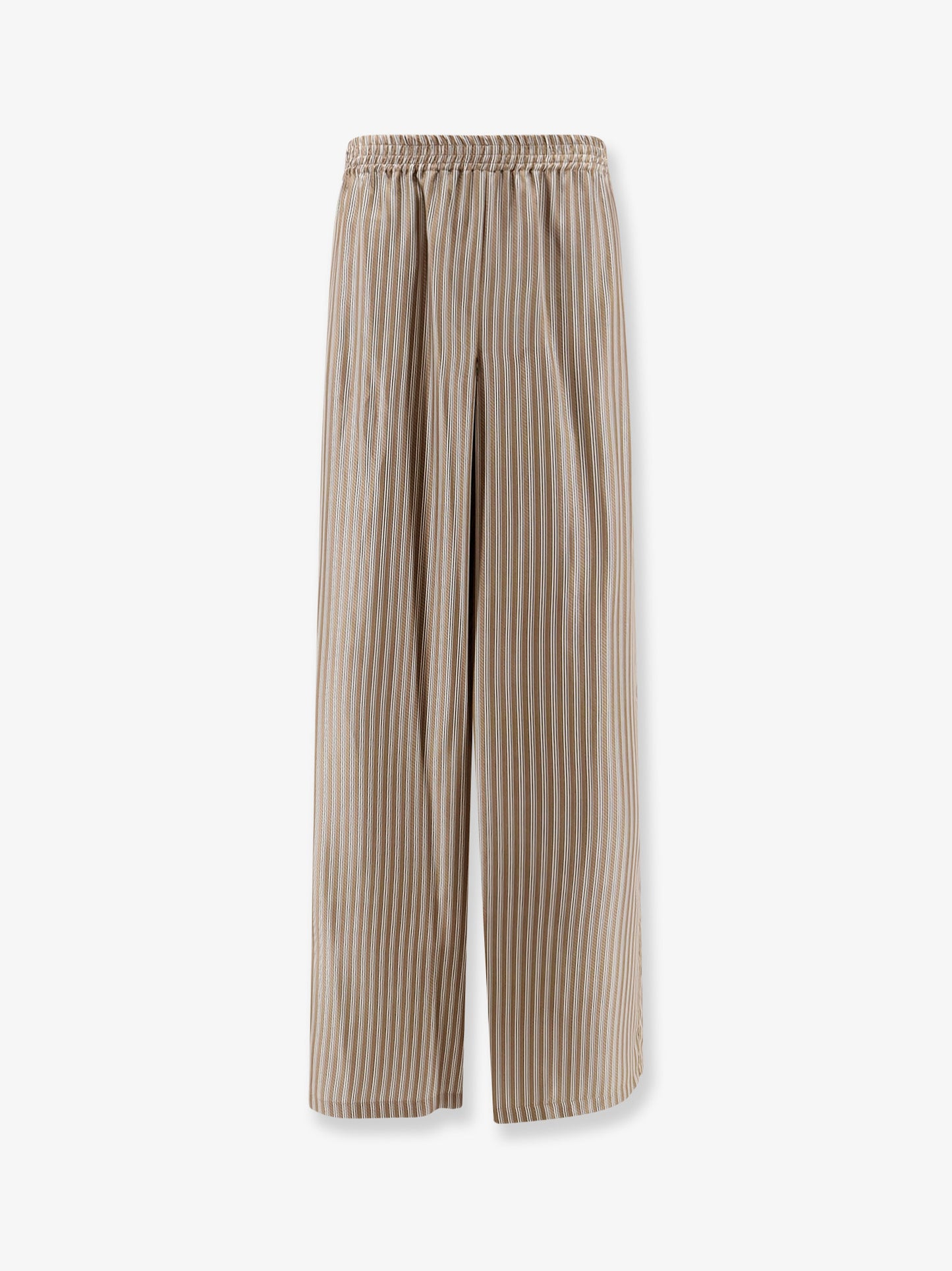 Ladino striped silk trousers