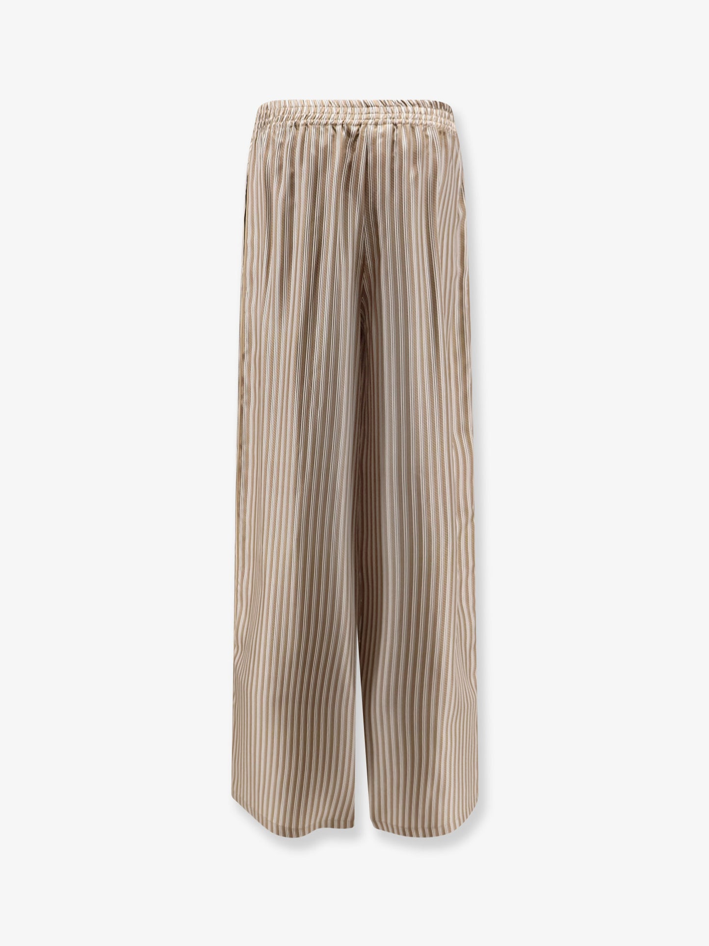 Ladino striped silk trousers