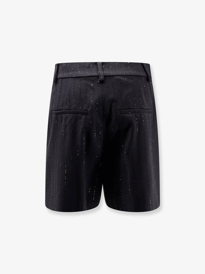 Siberia virgin wool shorts with sequins thumbnail