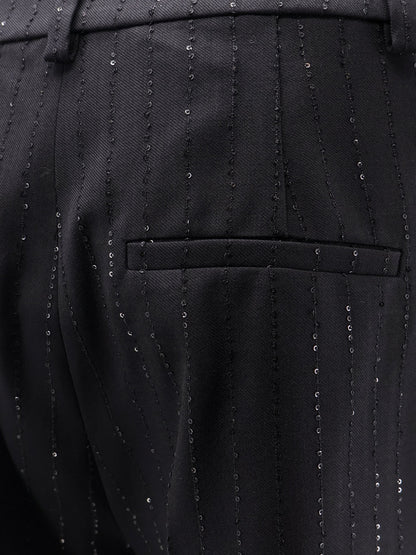 Siberia virgin wool shorts with sequins thumbnail