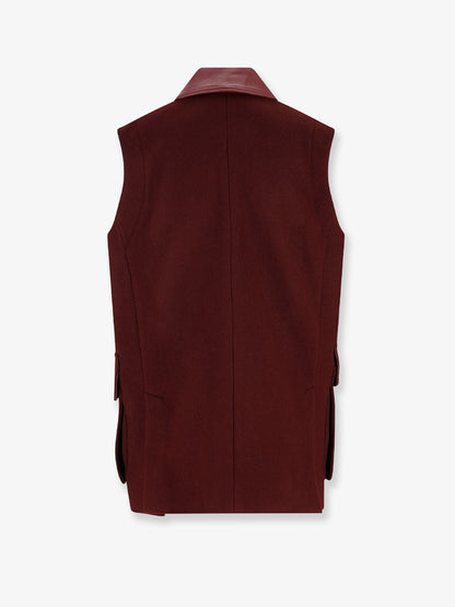 Aeroso wool, alpaca and cashmere sleeveless coat thumbnail