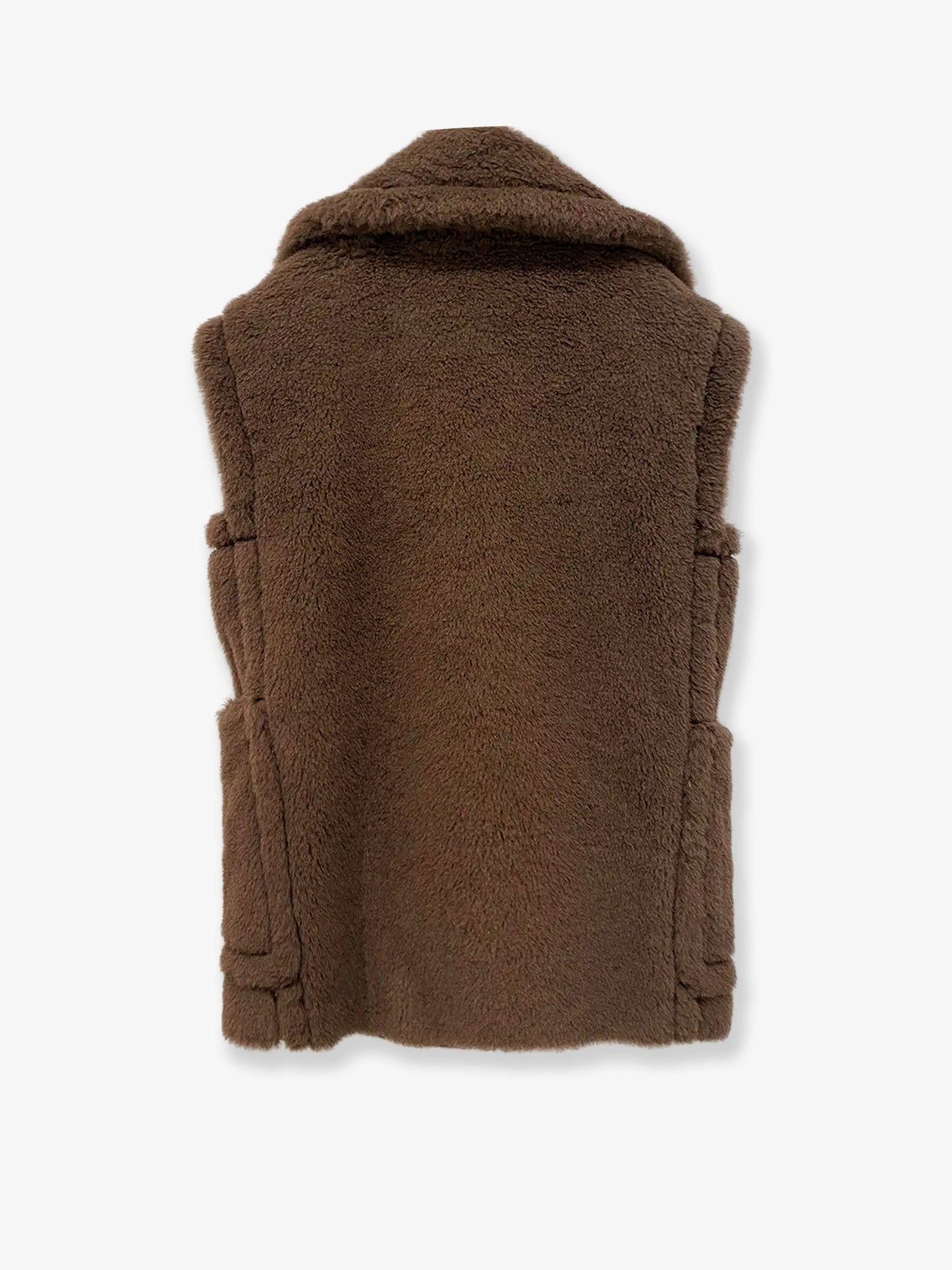 Cappotto smanicato Bormida in alpaca e lana