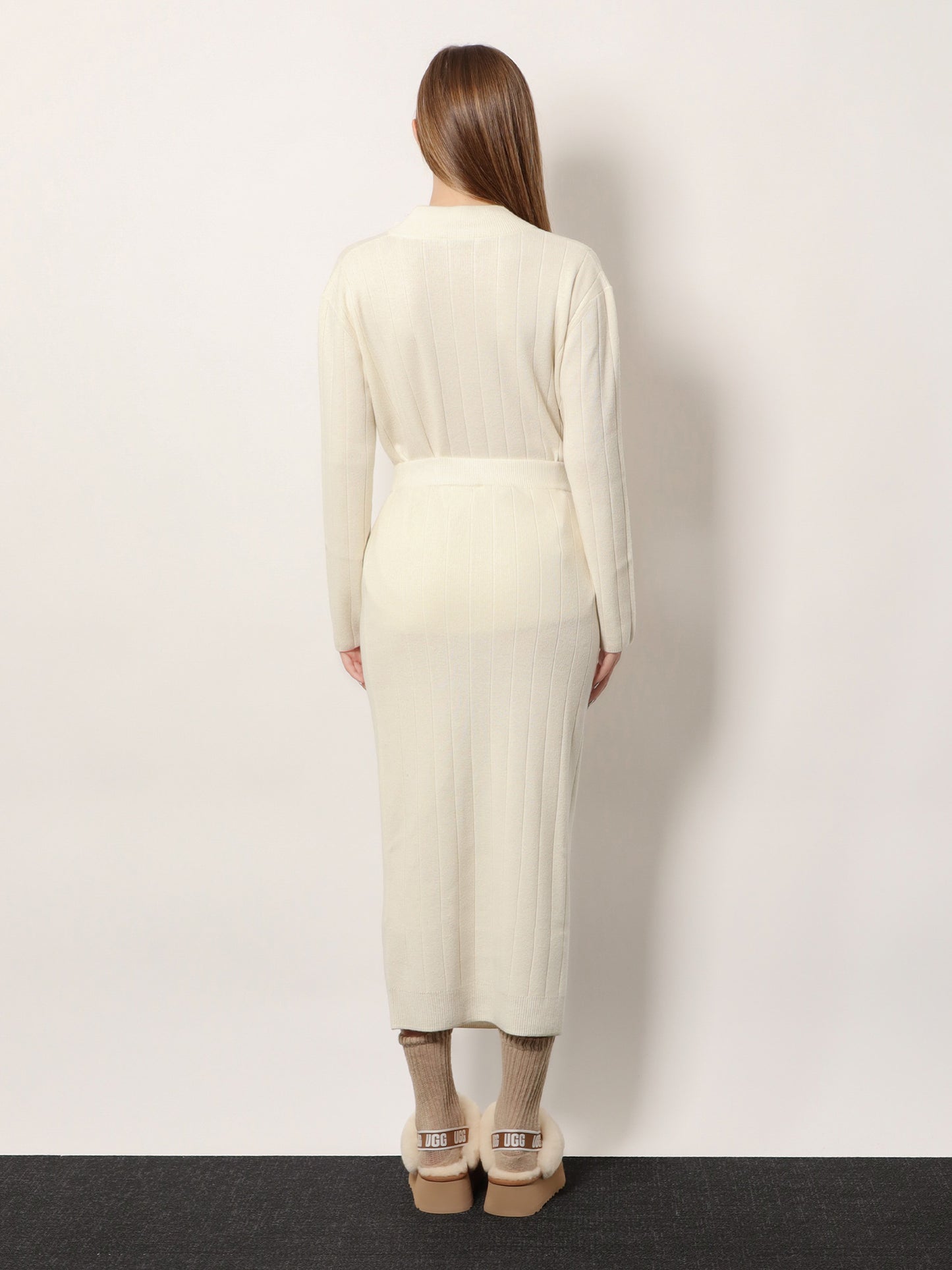 Sante cashmere midi skirt