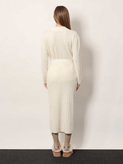 Sante cashmere midi skirt thumbnail