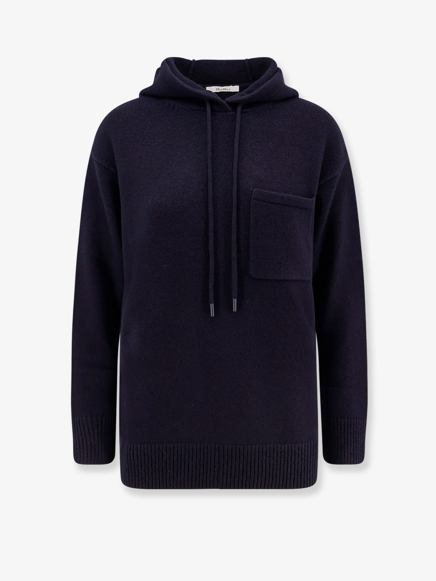 Liana cashmere and wool hooded sweater