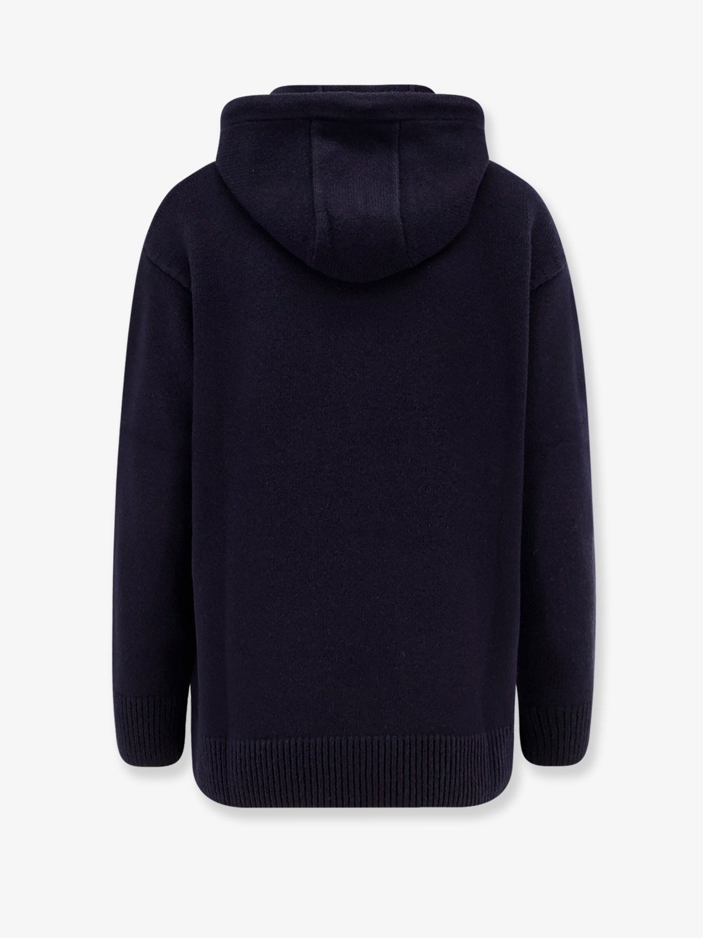Liana cashmere and wool hooded sweater