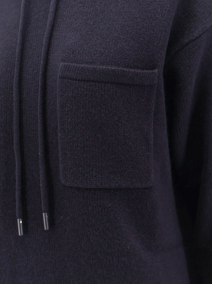 Liana cashmere and wool hooded sweater thumbnail