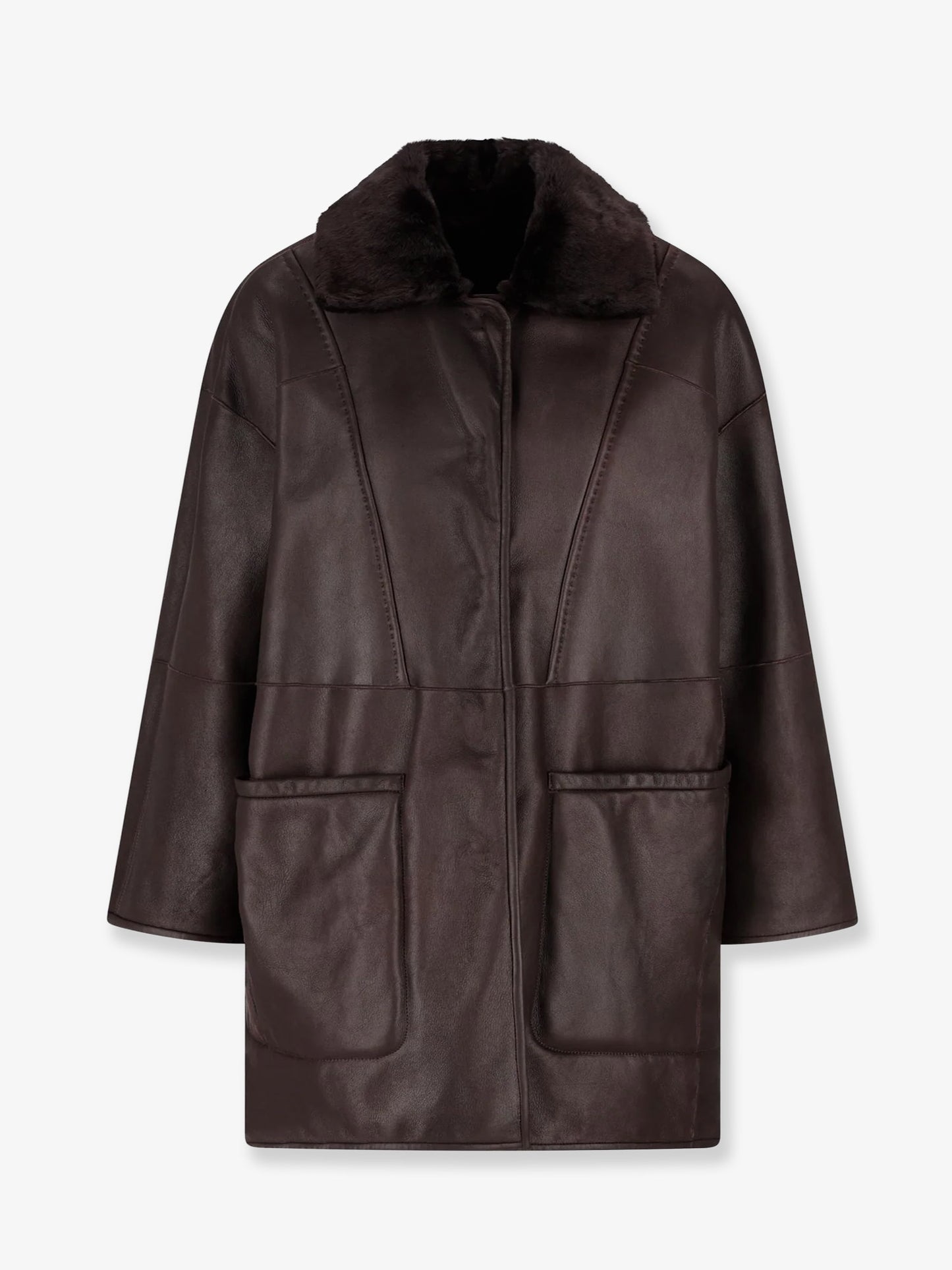 Pirenei reversible sheepskin coat