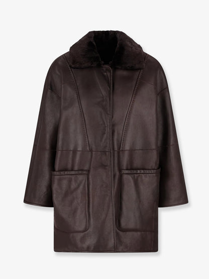 Pirenei reversible sheepskin coat thumbnail