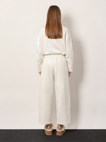 Filovia jogger silk and cotton trousers thumbnail