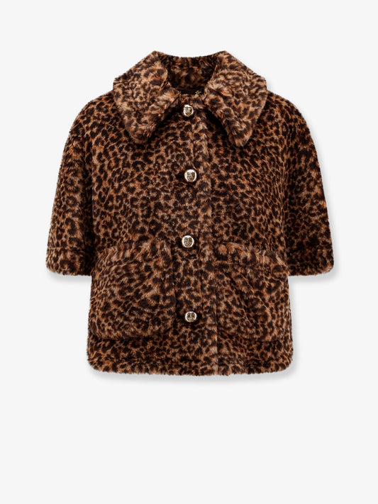 Titty alpaca and wool peacoat