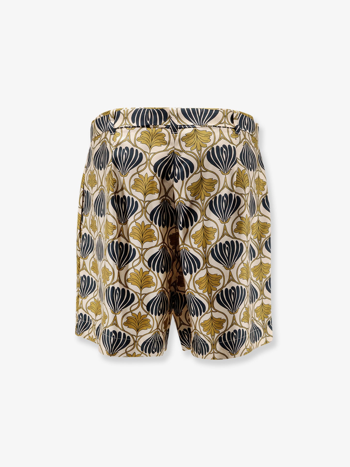 Metello multicolor silk shorts
