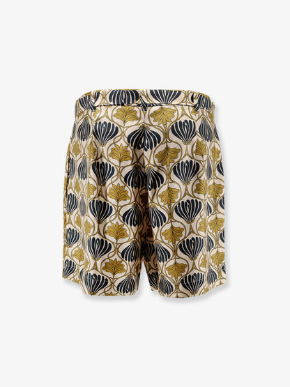 Metello multicolor silk shorts thumbnail