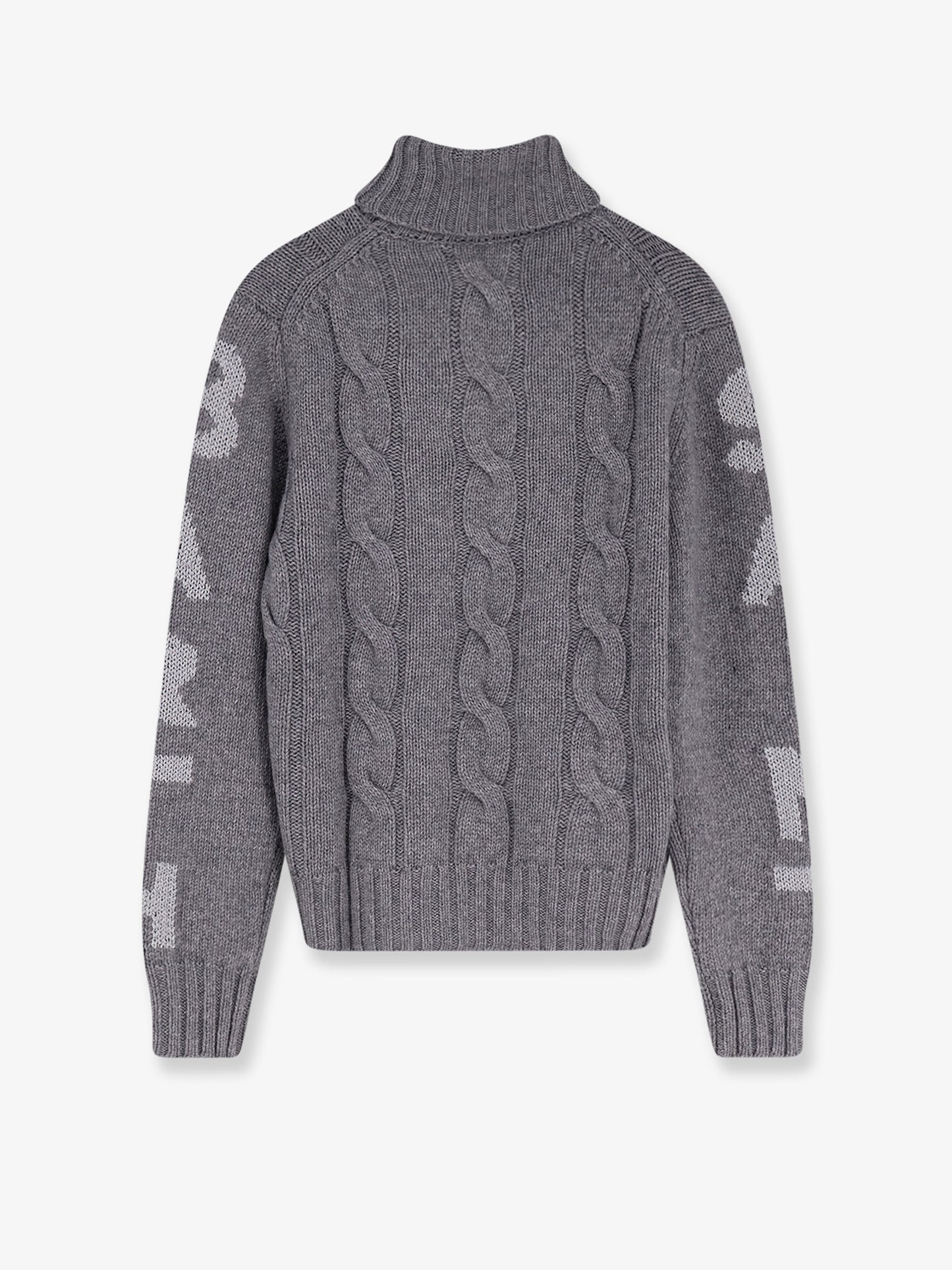Adler wool blend cable knit turtleneck sweater