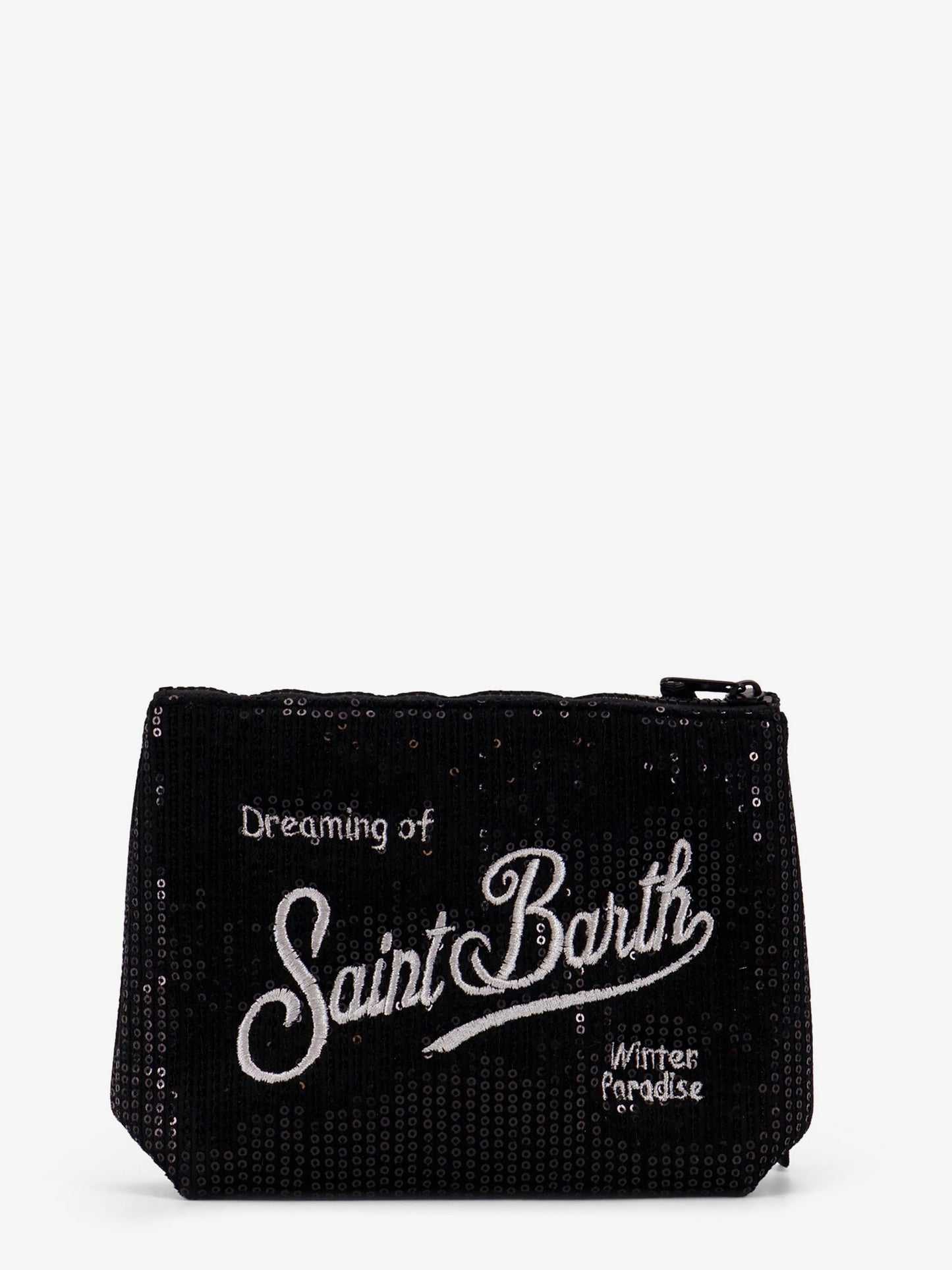 Aline Velvet Paillettes clutch