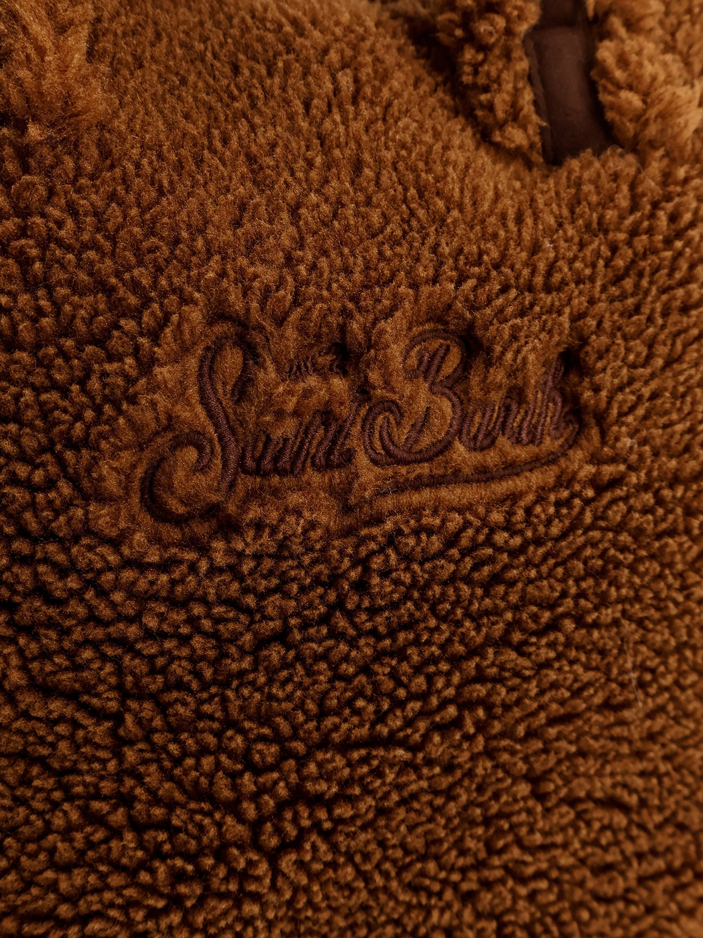 Colette Teddy crossbody bag with logo on the front