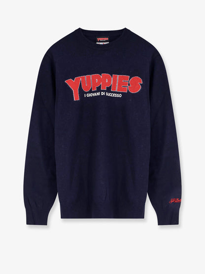 Heron Light sweater with Yuppies I Giovani di Successo embroidery thumbnail