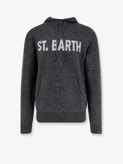 Jack wool sweatshirt with front logo inlay thumbnail
