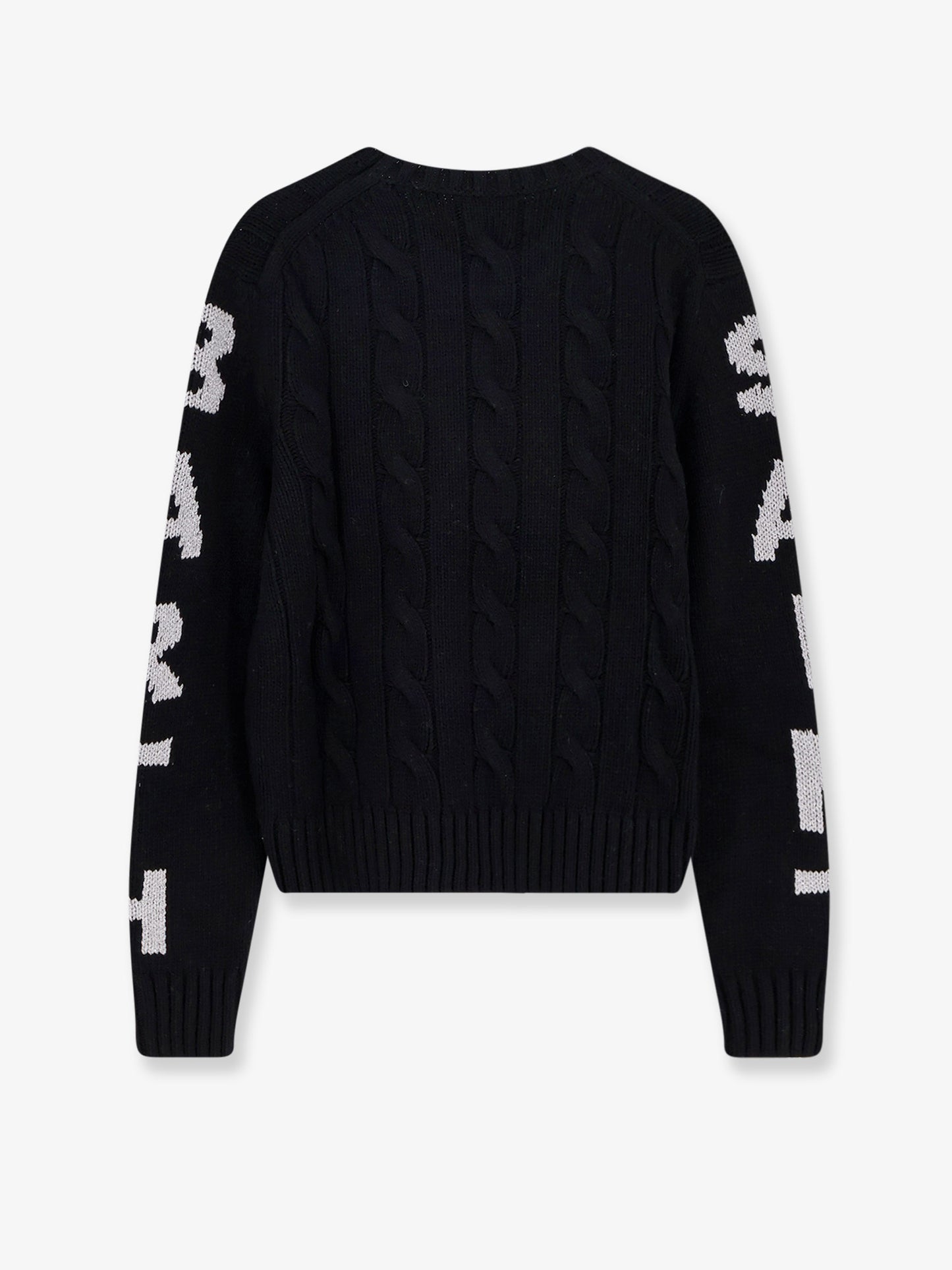 Malmo wool blend cable knit sweater