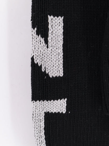 Malmo wool blend cable knit sweater thumbnail