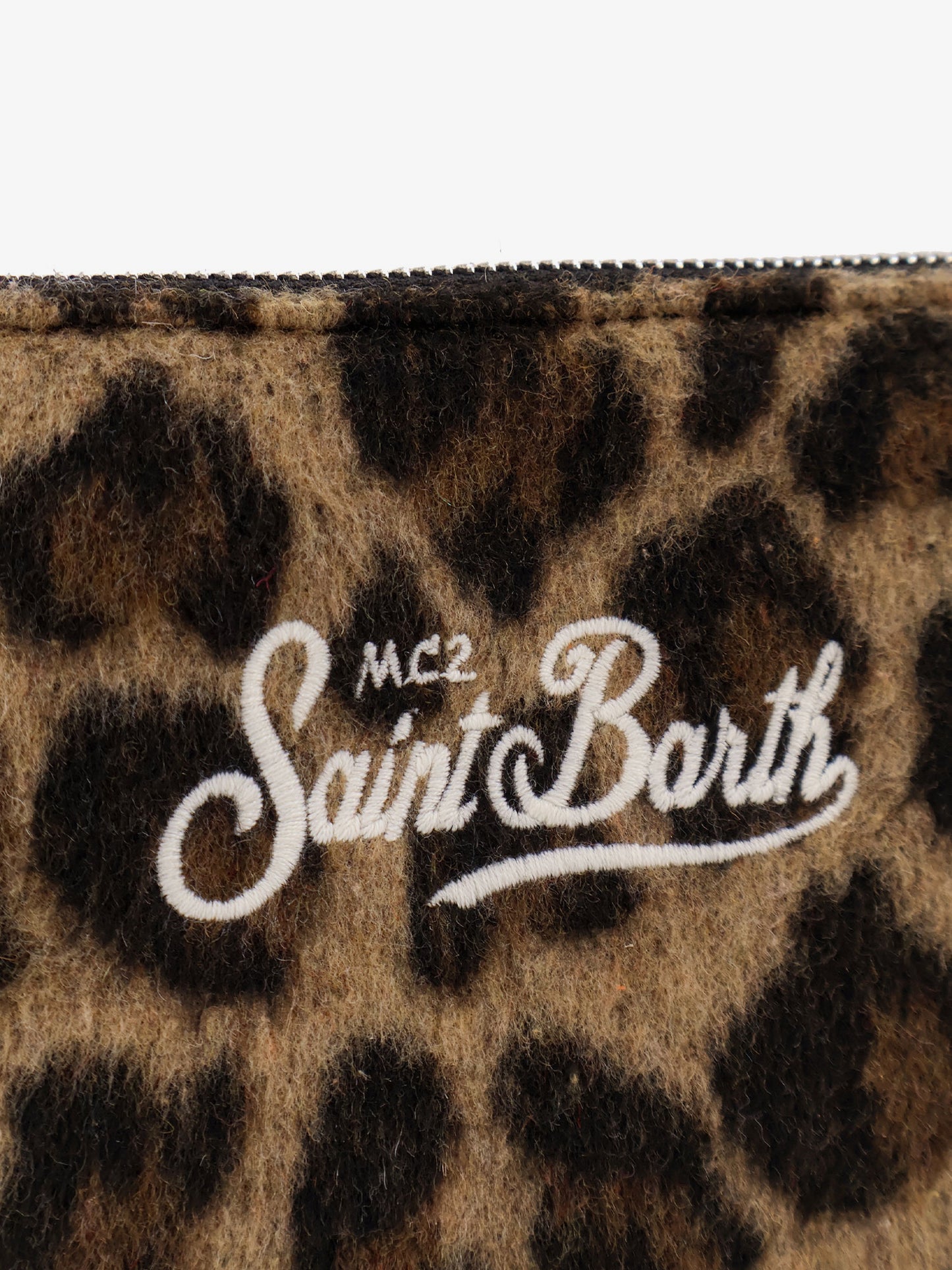 Parisienne Felt clutch bag