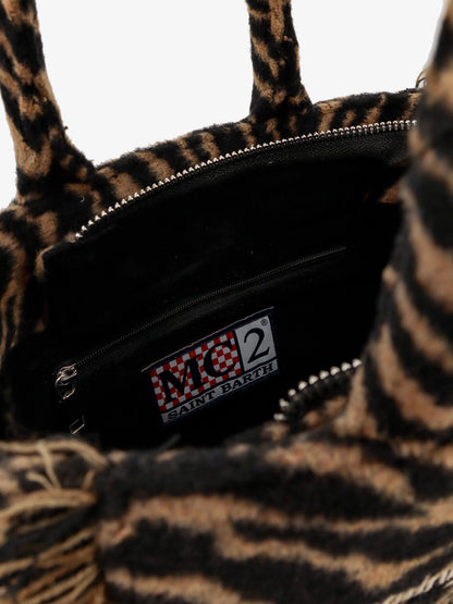 Vanity Mini Felt shoulder bag thumbnail