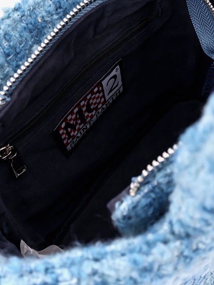 Wool blend shoulder bag thumbnail