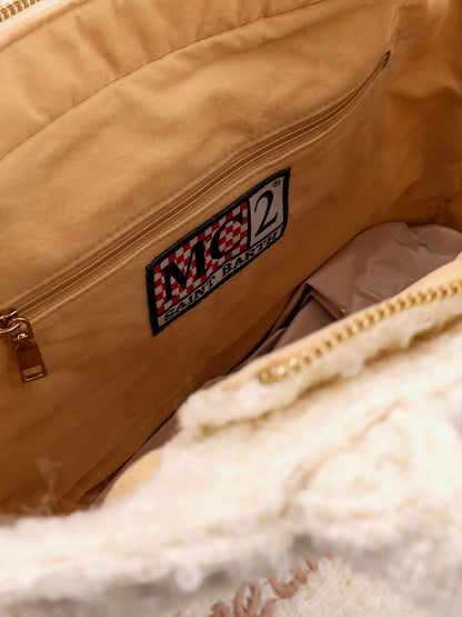 Vanity twwed wool blend shoulder bag thumbnail