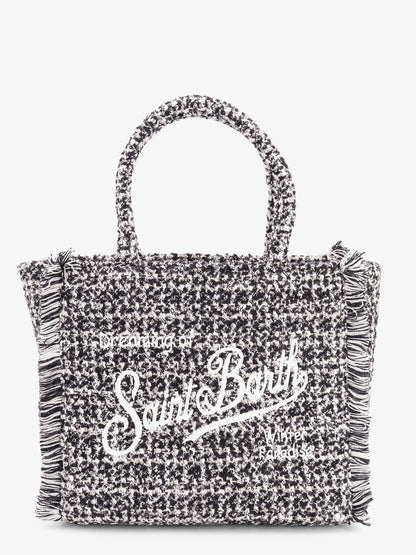 Vanity tweed wool blend shoulder bag thumbnail