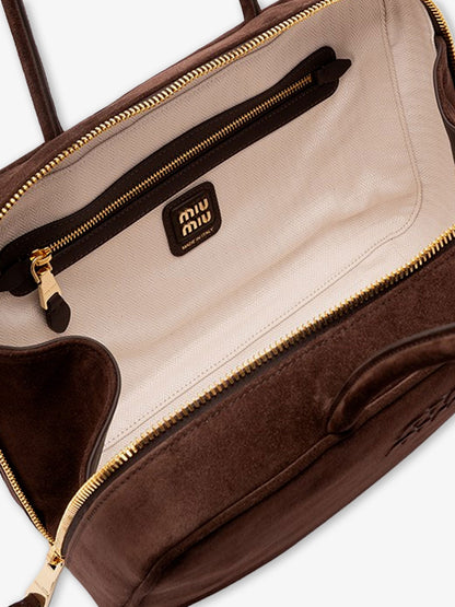 Beau suede handbag thumbnail