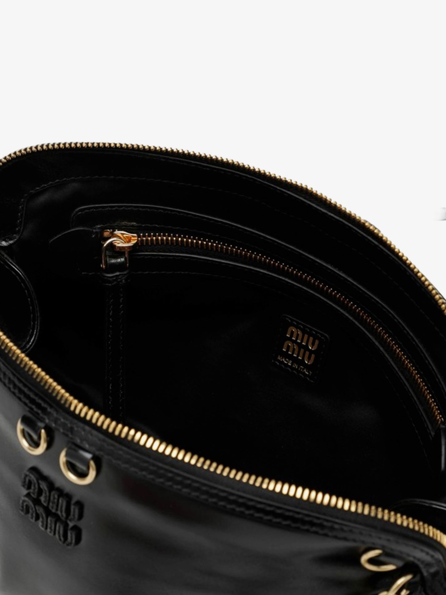 Leather shoulder bag