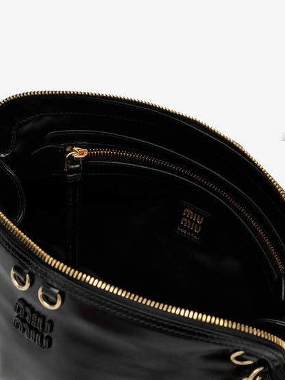 Leather shoulder bag thumbnail