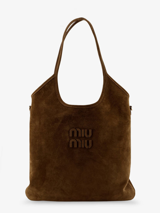 Ivy suede shoulder bag