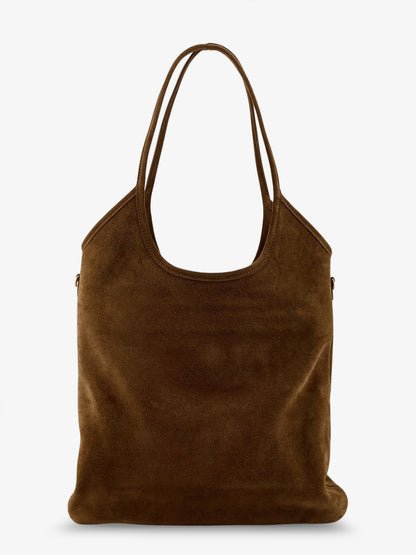 Ivy suede shoulder bag thumbnail