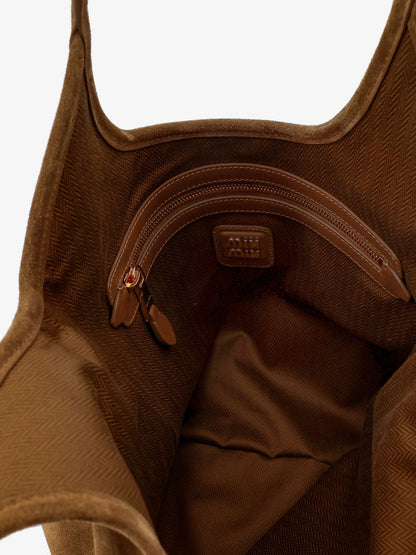 Ivy suede shoulder bag thumbnail